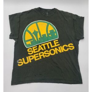 ADIDAS‎ VINTAGE SEATTLE SUPERSONICS BASKETBALL TSHIRT MENS X
